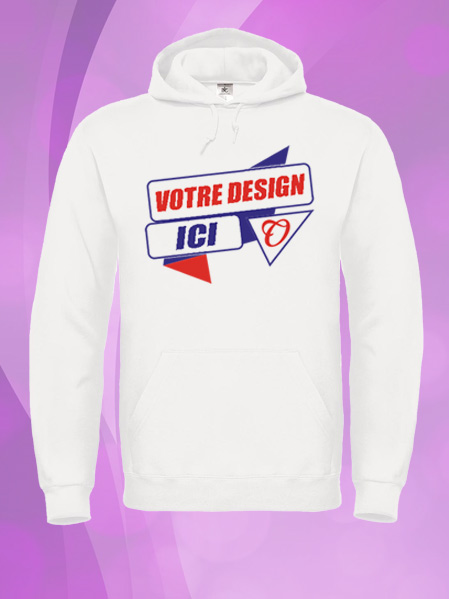 Sweat à capuche personnalisé